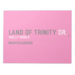 land of trinity  Notepads