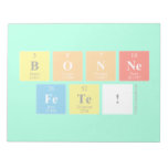 bonne
 fete!  Notepads