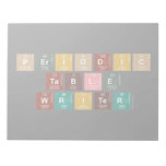 Periodic
 Table
 Writer  Notepads