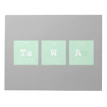 TAWA  Notepads