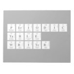 Periodic
 Table
 Writer  Notepads