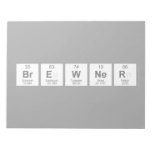 Brewner  Notepads
