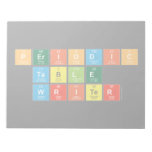 Periodic
 Table
 Writer  Notepads
