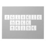 Periodic
 Table
 Writer  Notepads
