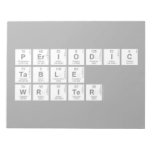 Periodic
 Table
 Writer  Notepads