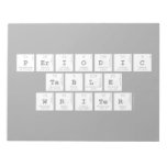 Periodic
 Table
 Writer  Notepads