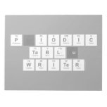 Periodic
 Table
 Writer  Notepads