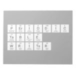 Periodic
 Table
 Writer  Notepads