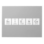 science  Notepads