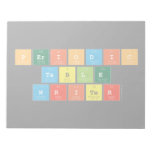 Periodic
 Table
 Writer  Notepads