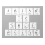 Period
 ic
 Table
 Writer  Notepads