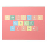 Periodic
 Table
 Writer  Notepads