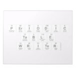 Periodic
 Table
 Writer  Notepads