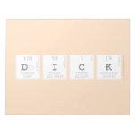 DICK  Notepads