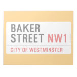 Baker Street  Notepads