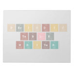 Periodic
 Table
 Writer  Notepads