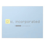 Dic, incorporated  Notepads