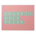 Periodic
 Table
 Writer  Notepads