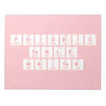 Periodic
 Table
 Writer  Notepads
