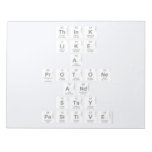 Think 
 like 
 a 
 protone 
 And 
 stay 
 positive  Notepads