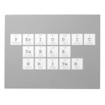 Periodic
 Table
 Writer  Notepads