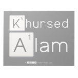 Khursed
 Alam  Notepads