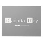Canada Dry  Notepads