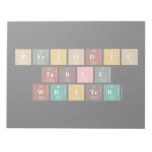 Periodic
 Table
 Writer  Notepads