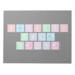 Periodic
 Table
 Writer  Notepads