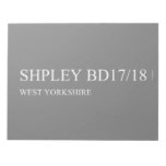 SHPLEY  Notepads