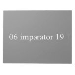 06 imparator 19  Notepads