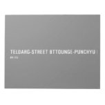  Teldarg-street  Notepads
