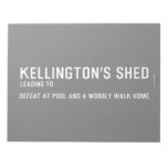 Kellington's shed  Notepads