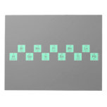 Bi Nh Fl Mc Lv
 Al Ga In Sn Tl Pb  Notepads
