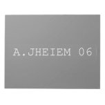 A.jheiem  Notepads