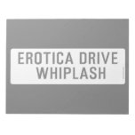 EROTICA DRIVE      WHIPLASH   Notepads