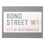 Bond Street  Notepads