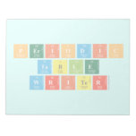 Periodic
 Table
 Writer  Notepads