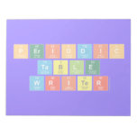Periodic
 Table
 Writer  Notepads