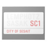 LEMPHOTZ SASAK  Notepads