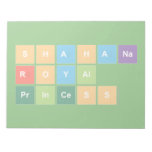 Shahana
 royal
 princess  Notepads