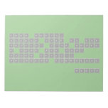 Dea|r Ma|rio:
 Plea|s|e c|ome to t|h|e
 c|a|st|le. I've b|aked
 a c|ake for you.
 Yours tr|uly--
 P|ri|nc|e|ss Toad|stool
 
              Pea|ch  Notepads