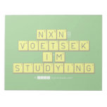  NXN!! VOETSEK   I'M STUDYING  Notepads