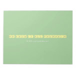 Mr know it all Phumakim   Notepads