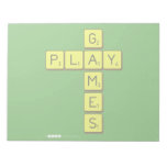       G
 PLAY
       M
       E
       S  Notepads