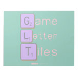 Game
 Letter
 Tiles  Notepads