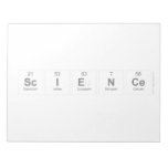 Science  Notepads
