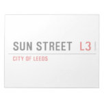 Sun Street   Notepads