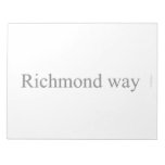Richmond way  Notepads