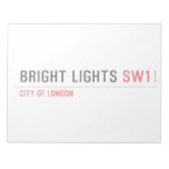 Bright Lights  Notepads